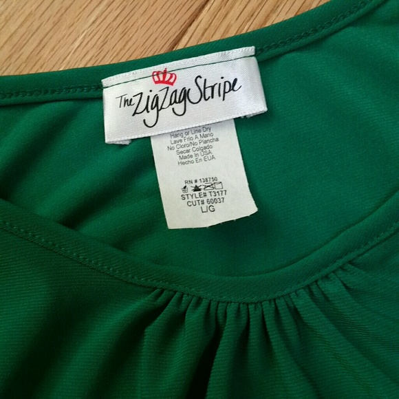 NEW Zig Zag Stripe Boutique Tank - Picture 2 of 2